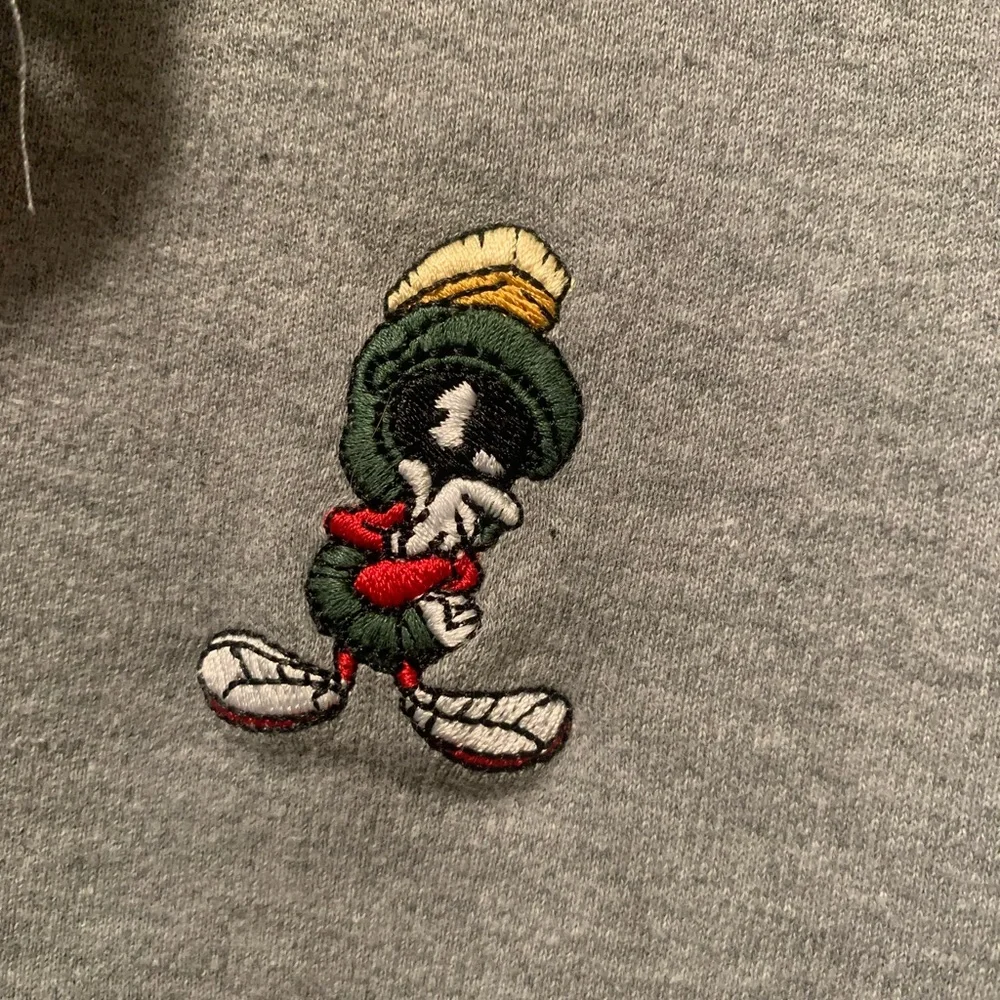 Vintage Looney Tunes Marvin the Martian Polo Shirt - Picture 2 of 4